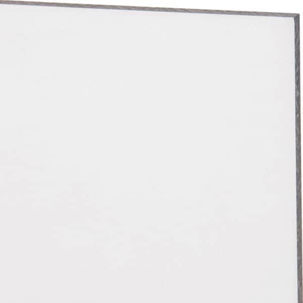 Made in USA - 1/2" Thick x 48" Wide x 4' Long, Polycarbonate Sheet - Abrasion Resistant Grade - Exact Tooling