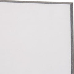 Made in USA - 1/2" Thick x 24" Wide x 4' Long, Polycarbonate Sheet - Abrasion Resistant Grade - Exact Tooling