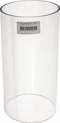 Made in USA - 6 Inch Outside Diameter x 1 Ft. Long, Plastic Round Tube - Polycarbonate - Exact Tooling