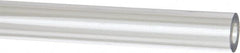 Made in USA - 2 Inch Outside Diameter x 6 Ft. Long, Plastic Round Tube - Cellulose Acetate Butyrate - Exact Tooling