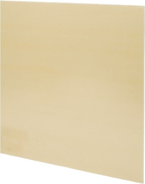Made in USA - 3/32" Thick x 12" Wide x 1' Long, Epoxyglass Laminate (G10/F4) Sheet - Mustard Yellow, ±0.009 Tolerance - Exact Tooling