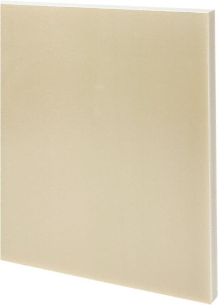 Made in USA - 3/4" Thick x 12" Wide x 1' Long, Epoxyglass Laminate (G10/F4) Sheet - Mustard Yellow, ±0.043 Tolerance - Exact Tooling