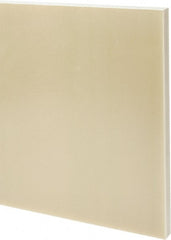 Made in USA - 3/4" Thick x 24" Wide x 2' Long, Epoxyglass Laminate (G10/F4) Sheet - Mustard Yellow, ±0.043 Tolerance - Exact Tooling