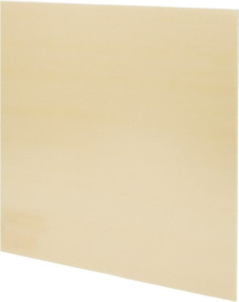 Made in USA - 3/32" Thick x 24" Wide x 3' Long, Epoxyglass Laminate (G10/F4) Sheet - Mustard Yellow, ±0.009 Tolerance - Exact Tooling