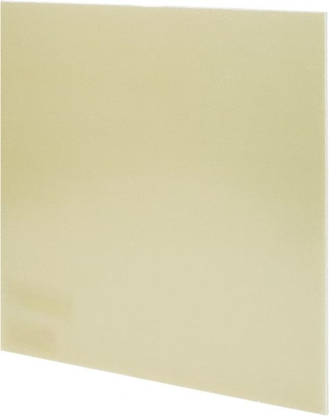 Made in USA - 1/8" Thick x 24" Wide x 3' Long, Epoxyglass Laminate (G10/F4) Sheet - Mustard Yellow, ±0.012 Tolerance - Exact Tooling