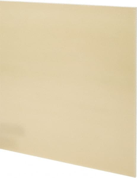 Made in USA - 3/16" Thick x 24" Wide x 3' Long, Epoxyglass Laminate (G10/F4) Sheet - Mustard Yellow, ±0.019 Tolerance - Exact Tooling