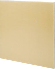 Made in USA - 3/8" Thick x 24" Wide x 3' Long, Epoxyglass Laminate (G10/F4) Sheet - Mustard Yellow, ±0.030 Tolerance - Exact Tooling