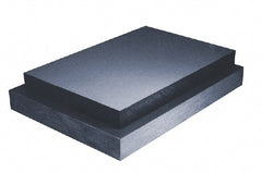 Made in USA - 1/2" Thick x 12" Wide x 2' Long, Glass-Cloth Silicone Laminate (G7) Sheet - Off White - Exact Tooling