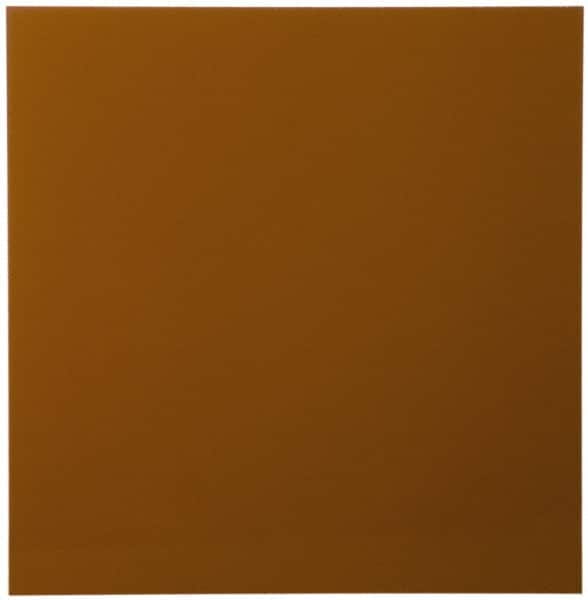 Made in USA - 1/2" Thick x 24" Wide x 3' Long, Paper-Base Phenolic Laminate (XX) Sheet - Tan - Exact Tooling