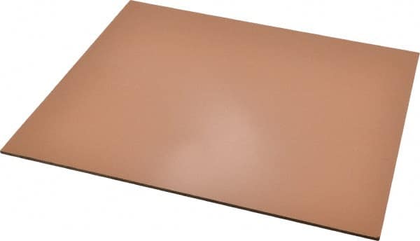 Made in USA - 1/8" Thick x 12" Wide x 1' Long, Paper-Base Phenolic Laminate (XX) Sheet - Tan - Exact Tooling