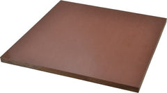 Made in USA - 1/2" Thick x 12" Wide x 1' Long, Canvas Phenolic Laminate (C/CE) Sheet - Tan - Exact Tooling