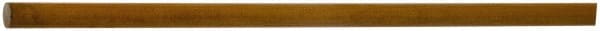 Made in USA - 3' Long, 1-3/4" Diam, Polyurethane Plastic Rod - 50A Hardness - Exact Tooling