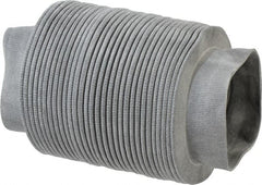 Made in USA - 24 Inch Long, 0.04 Inch Thick, Nylon Airtight Molded Bellows - 3 Inch Inside Diameter - Exact Tooling