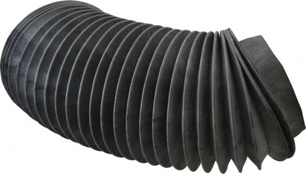 Made in USA - 24 Inch Long, 0.04 Inch Thick, Nylon Airtight Molded Bellows - 4-1/2 Inch Inside Diameter - Exact Tooling