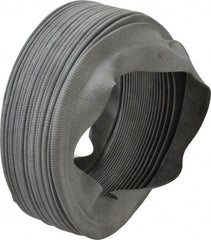 Made in USA - 24 Inch Long, 0.04 Inch Thick, Nylon Airtight Molded Bellows - 8 Inch Inside Diameter - Exact Tooling