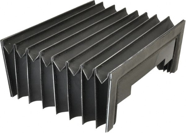 Made in USA - Nylon Sewn Way Cover - 7-1/2 Inch Inside Width - Exact Tooling