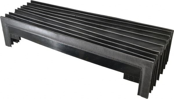 Made in USA - Nylon Sewn Way Cover - 16-1/2 Inch Inside Width - Exact Tooling