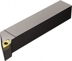 Sandvik Coromant - SDJCR/L, Right Hand Cut, -3° Lead Angle, 20mm Shank Height x 20mm Shank Width, Neutral Rake Indexable Turning Toolholder - 125mm OAL, DCMT 07 02 04, DCMT 2(1.5)1 Insert Compatibility, Series CoroTurn 107 - Exact Tooling