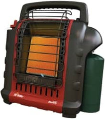 Heatstar - 4,000 to 9,000 BTU, Portable Propane Heater - (1) 1 Lb or 20 Lb Tank Fuel Capacity, 7-1/2" Long x 13-1/2" Wide x 15" High - Exact Tooling