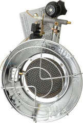 Heatstar - 8,000 to 15,000 BTU, Single Burner Propane Tank Top Radiant Heater - 20 Lb Fuel Capacity, 9-3/4" Long x 8" Wide x 12-3/4" High - Exact Tooling