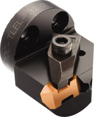 Sandvik Coromant - 570C-TLER/L Insert, 0.9843" Head Length, Modular Grooving Blade Holder Head - Right Hand Cut, System Size 20, Series Top Lok - Exact Tooling