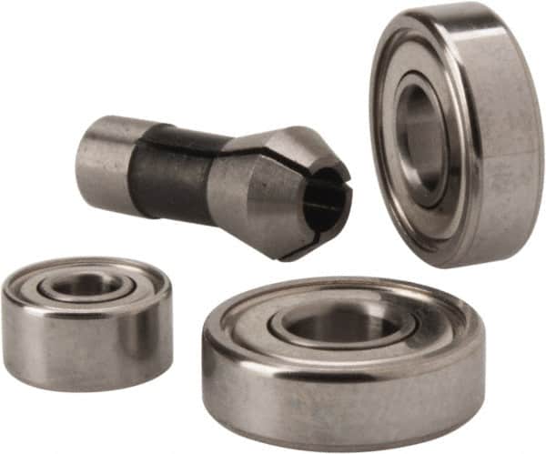 PRO-SOURCE - 1/8" Collet Die Grinder Rebuild Kit - Use with 5530005526JP, 5530007522JP - Exact Tooling