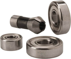 PRO-SOURCE - 1/8" Collet Die Grinder Rebuild Kit - Use with 5530005526JP, 5530007522JP - Exact Tooling
