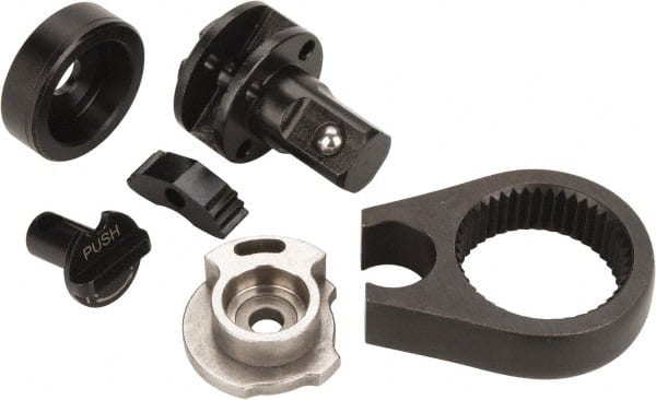 PRO-SOURCE - For Use with 1/2 Impact Ratchet Wrench 5550002345JP, Rebuild Kit - Rear End Plate 34-301714, Front End Plate 34-301719, Yoke 33-301332, Reverse Button 34-301733, Ratchet Pawl 30137, 1/2 Ratchet Anvil 34-301738 - Exact Tooling