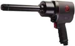 PRO-SOURCE - 1" Drive, 5,500 RPM, 1,400 Ft/Lb Torque Impact Wrench - Pistol Grip Handle, 7 CFM, 90 psi, 3/8" NPT Inlet - Exact Tooling
