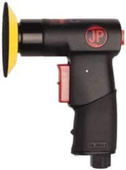 PRO-SOURCE - 12,000 OPM, 3 CFM Air Consumption, 90 psi Air Pressure, Palm Air Orbital Sander - Round Pad, 1/4 NPT Inlet - Exact Tooling