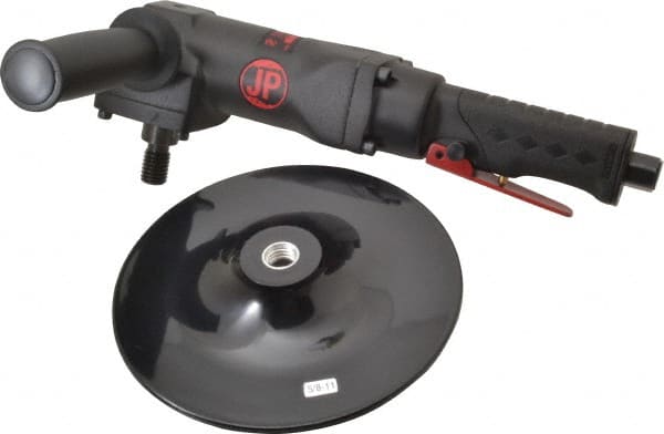 PRO-SOURCE - 7" Max Disc, 4,500 RPM, Pneumatic Handheld Disc Sander - 3.2 CFM, 1/4 NPT Inlet, 0.75 hp, 90 psi - Exact Tooling