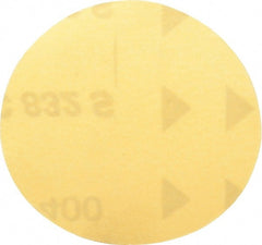 PRO-SOURCE - 3" Diam, 400 Grit, Aluminum Oxide Hook & Loop Disc - Extra Fine Grade, Coated, - Exact Tooling
