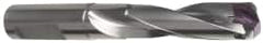 Guhring - 0.551 to 0.57", 46.2mm Max Depth, 5/8" Shank Diam, 68mm Flute, Replaceable-Tip Drill - Exact Tooling