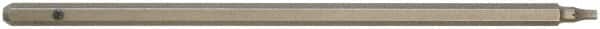 Paramount - 5mm Drive T9 Torx Screwdriver Bit - 5-1/2" OAL - Exact Tooling