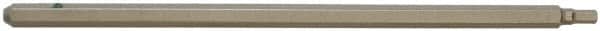 Paramount - 3mm Hex Screwdriver Blade - 5mm Drive, 5-1/2" OAL - Exact Tooling