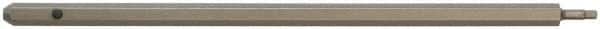 Paramount - 2mm Hex Screwdriver Blade - 5mm Drive, 5-1/2" OAL - Exact Tooling