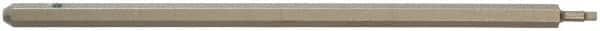 Paramount - 5/64" Hex Screwdriver Blade - 5mm Drive, 5-1/2" OAL - Exact Tooling