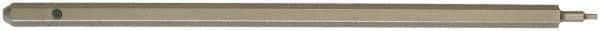 Paramount - 0.05" Hex Screwdriver Blade - 5mm Drive, 5-1/2" OAL - Exact Tooling
