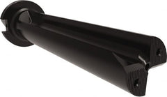 Allied Machine and Engineering - 11" Max Drill Depth, 4.5xD, 2.2" Diam, Indexable Insert Drill - 2 Inserts, CAT50 Taper Shank - Exact Tooling