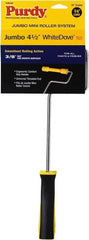 Purdy - 4-1/2 Inch Wide Steel Chrome Finish Mini Roller Frame - Exact Tooling