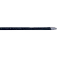 Super Self Locking Wood Handle for floor sweeps with Threaded Metal Tip - Exact Tooling