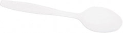 Solo - SOLO Cup Company Guildware Heavyweight Plastic Teaspoons - White - Exact Tooling