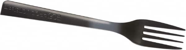 ECO PRODUCTS - Eco-Products 100% Recycled Content Cutlery, Fork, 6" - Black - Exact Tooling