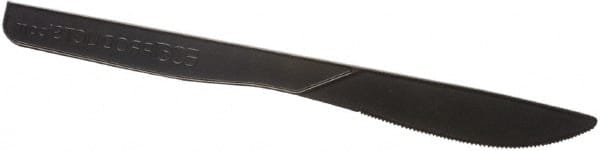 ECO PRODUCTS - Eco-Products 100% Recycled Content Cutlery, Knife, 6" - Black - Exact Tooling
