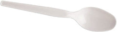 Dixie - Dixie Plastic Tableware, Heavy Mediumweight Teaspoons - White - Exact Tooling