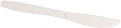 Dixie - Dixie Plastic Tableware, Heavy Mediumweight Knives - White - Exact Tooling
