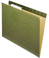 Pendaflex - 8-1/2 x 11", Letter Size, Standard Green, Standard Hanging File Folders - 11 Point Stock - Exact Tooling