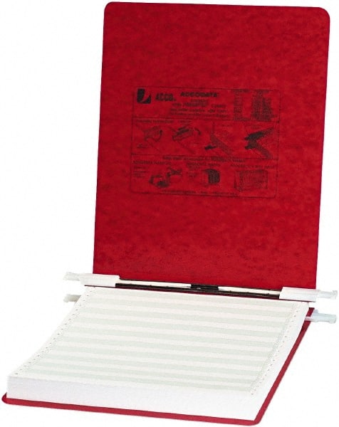 ACCO - 9-1/2 x 11", Holds up to 6" of Unburst Sheets, Executive Red, Data Binders - 11 Point Stock - Exact Tooling