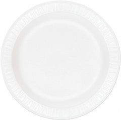 DART - Dart Concorde Foam Plates, 10 1/4" - White - Exact Tooling