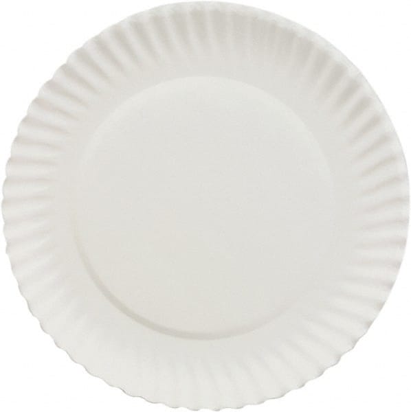 AJM Packaging Corporation - Paper Plates, 6" - White - Exact Tooling
